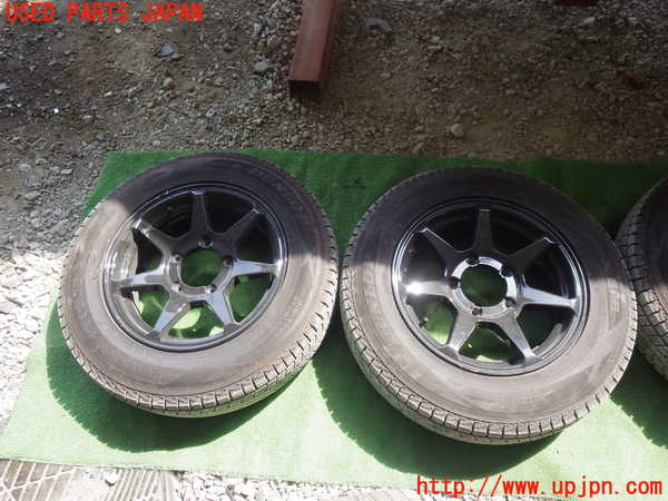 1UPJ-51909030]ジムニー 9型(JB23W)タイヤ ホイール 4本セット 175/80R16 中古 の商品画像