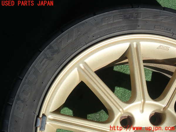 2UPJ-69099036]インプレッサ WRX-STi F型 鷹目(GDB)タイヤ ホイール 1 