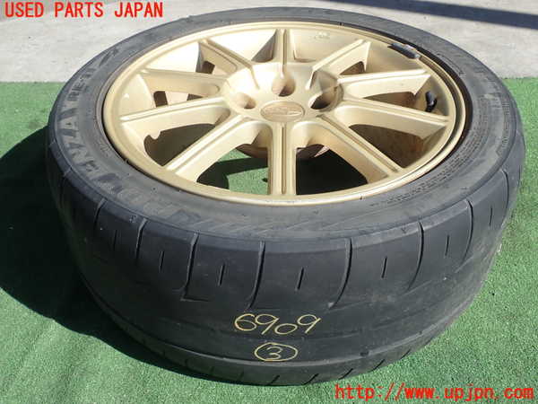 2UPJ-69099038]インプレッサ WRX-STi F型 鷹目(GDB)タイヤ ホイール 1
