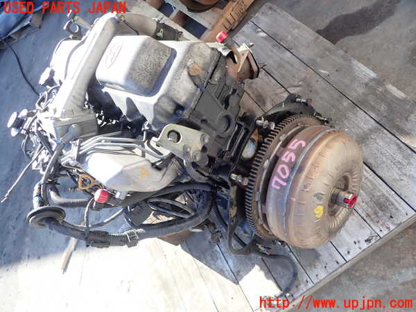 2UPJ-70552010]ランクル80系(HDJ81V)エンジン 1HD-FT 4WD 【ジャンク