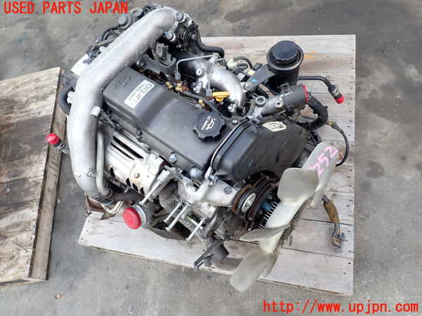 2UPJ-72522010]ランクルプラド(KZJ78W)エンジン 1KZ-TE 4WD ジャンク