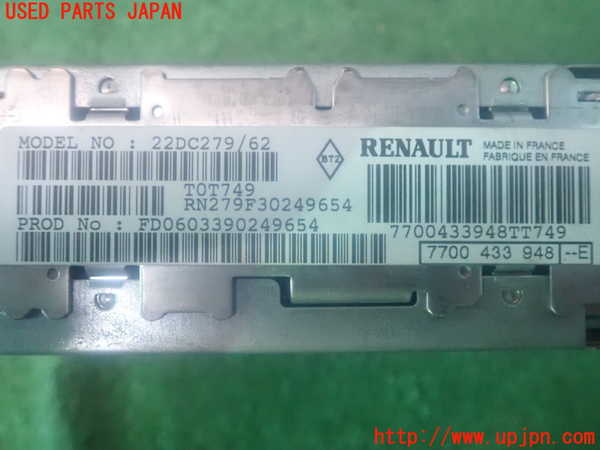 2UPJ-85686480]ルノー・カングー(KCK4M)CDプレーヤー ジャンク品 中古_m0004.jpg