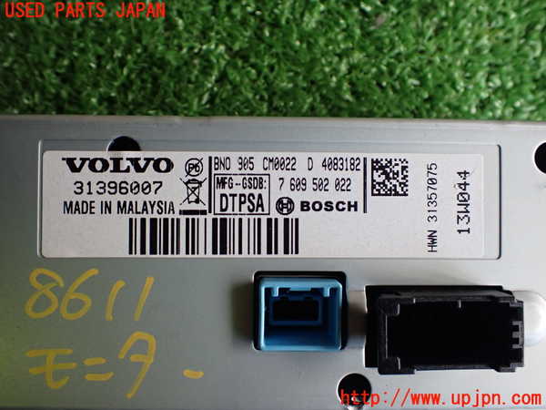 2UPJ-86116629]ボルボXC60(DB4204TXC)モニター 純正 中古_m0003.jpg