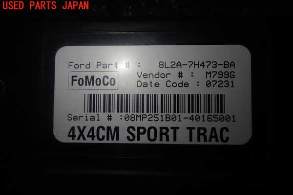 1UPJ-88816146]エクスプローラー スポーツトラック(1FMKU51)コンピューター1（4WD) 中古_m0003.jpg