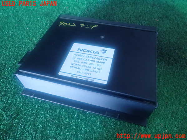 2UPJ-90226525]ポルシェ・ボクスター(986K) 左ハンドル　アンプ 純正 中古_m0001.jpg