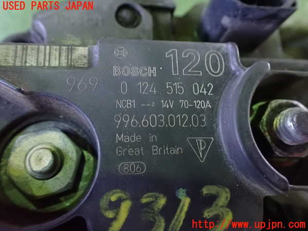 2UPJ-93136015]ポルシェ・911(99666)左ハンドル車 オルタネーター(ダイナモ) 中古_m0003.jpg