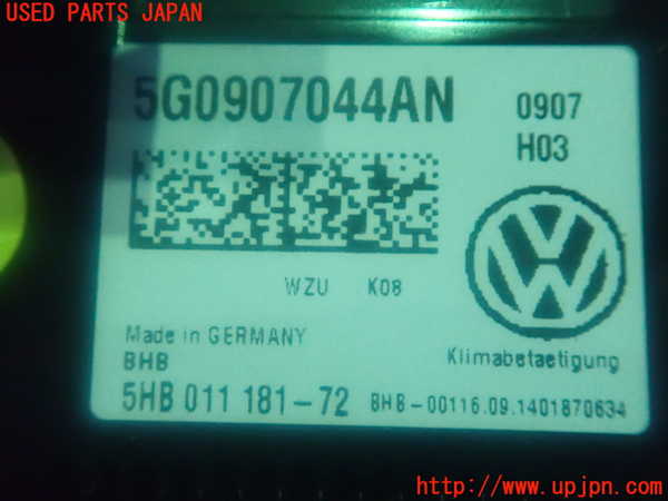 2UPJ-93396066]VW ゴルフ ヴァリアント(AUCHP)エアコンスイッチ1 中古_m0003.jpg