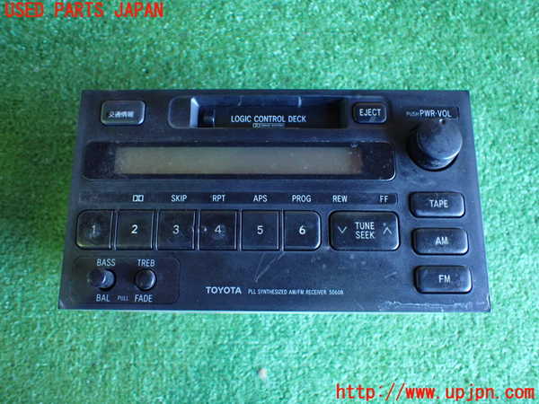 2UPJ-93896475]ランクルプラド(LJ78W)テープデッキ 純正 中古_m0001.jpg