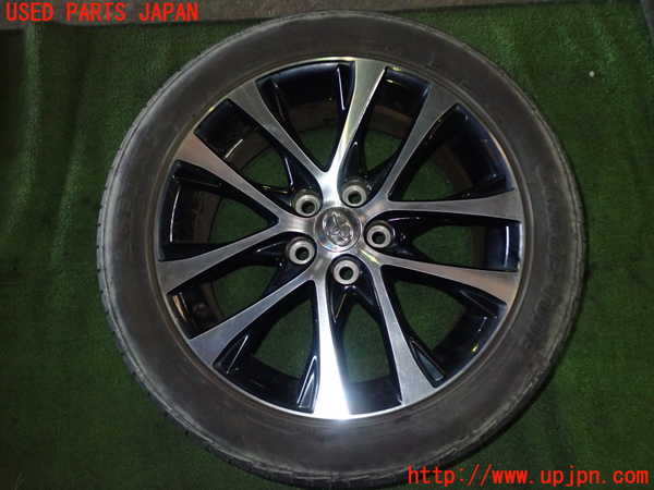 送料込 50 エスティマ 最終後期 225/50R18 純正アルミ4本BSタイヤ 送料込 エスティマ 純正アルミ4本 最終後期 225/50R18 21年タイヤ付