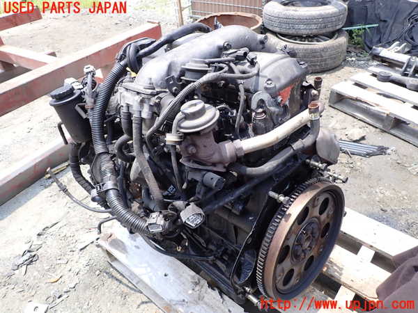 1UPJ-98322010]ランクルプラド(KZJ78W)エンジン 1KZ-TE 4WD 中古