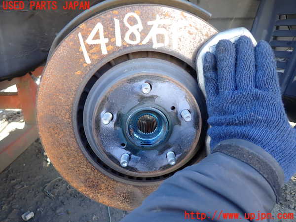 5UPJ-14184290]レクサス・RX450h(GYL15W)右フロントナックルハブ 中古_m0001.jpg