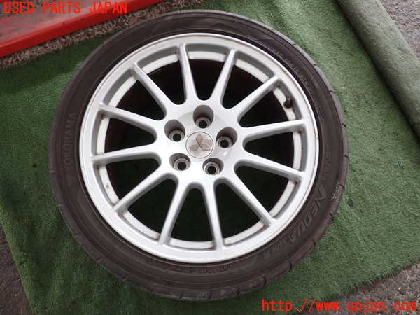 2UPJ-14799041]ランエボ10(CZ4A)タイヤ ホイール 1本① 245/40R18 中古 