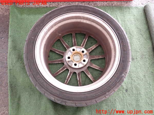 2UPJ-14799041]ランエボ10(CZ4A)タイヤ ホイール 1本① 245/40R18 中古 