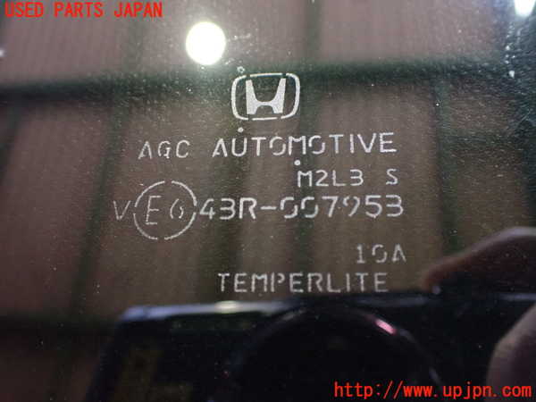 2UPJ-14911298]ヴェゼル(RV3)右後ドアガラス 中古 AGC M2L3 43R-007953_m0003.jpg