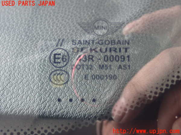 5UPJ-14921195]BMW ミニ(MINI)ジョンクーパーワークス(JCW)(SUJCW)(R56)フロントガラス 中古(43R-00091 M51)_m0002.jpg