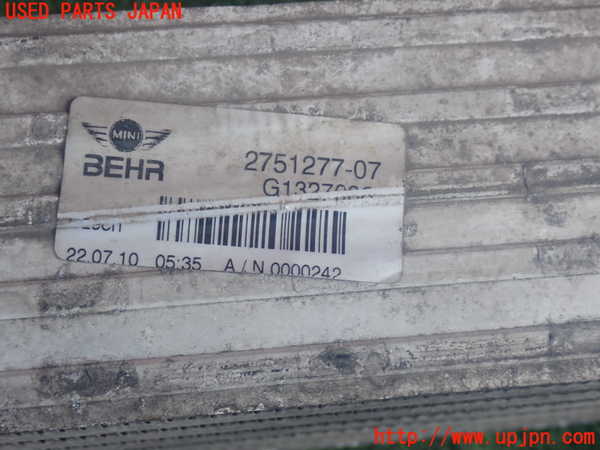 5UPJ-15282451]BMW ミニ(MINI)ジョンクーパーワークス(JCW)(MFJCW)(R56)インタークーラー1 中古_m0004.jpg