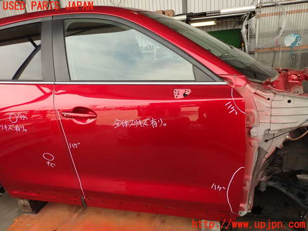 2UPJ-15481230]CX-5(KF2P)右前ドア 中古 AGC M814 43R-010471 の