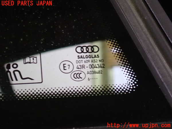 5UPJ-16041380]アウディ・TT クーペ(FVCJS)右クォーターガラス SALGGLAS M3 中古_m0002.jpg