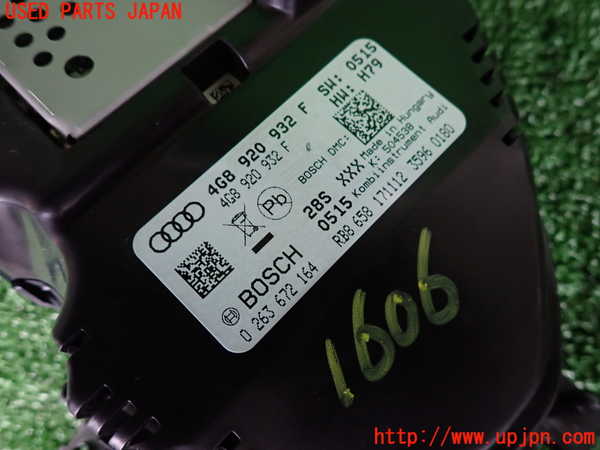 2UPJ-16066170]アウディ・A7 スポーツバック(4GCGWC)スピードメーター 中古_m0003.jpg