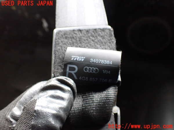 2UPJ-16067045]アウディ・A7 スポーツバック(4GCGWC)運転席シートベルト 中古_m0003.jpg