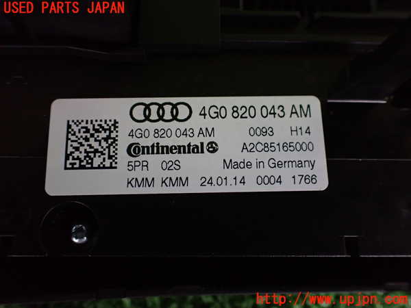 2UPJ-16606066]アウディ・S6(4GCEUA)エアコンスイッチ1 中古_m0003.jpg