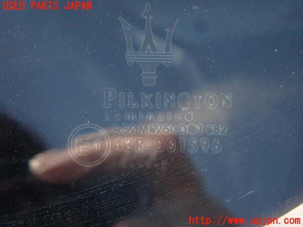 2UPJ-16621320]マセラティ・クアトロポルテ(MQP)左後ドア 中古 PILKINGTON M6250 43R-001596_m0004.jpg
