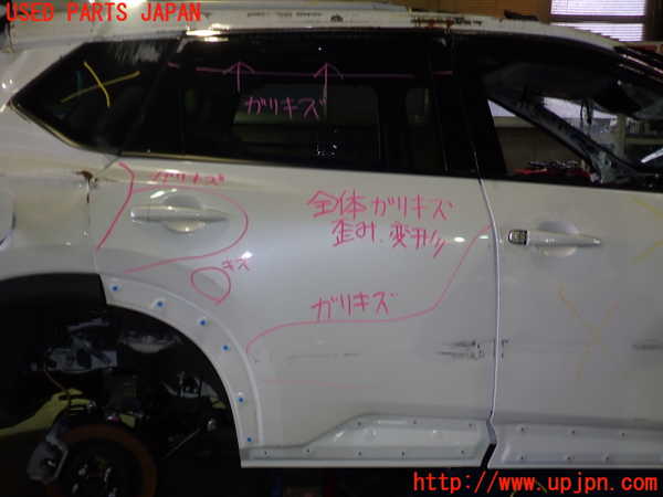 5UPJ-16701290]エクストレイル(T33)右後ドア AGC M2L4 【ジャンク】_m0001.jpg