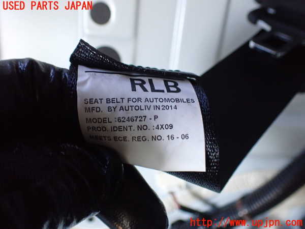 5UPJ-17037185]クラウン アスリート ハイブリッド(AWS210)左2列目シートベルト 中古_m0002.jpg