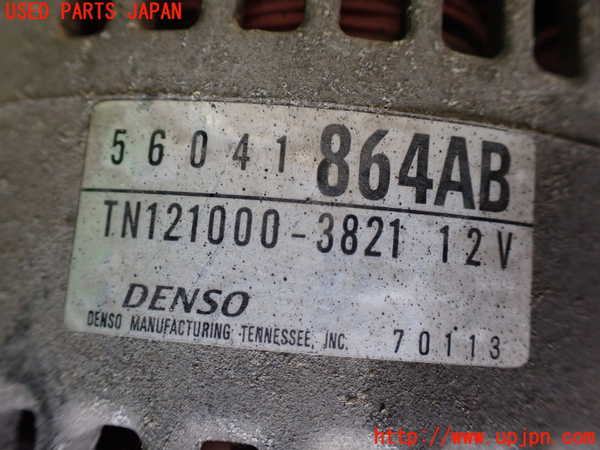 5UPJ-17126015]ジープラングラー(TJ40S)オルタネーター(ダイナモ) 中古_m0004.jpg