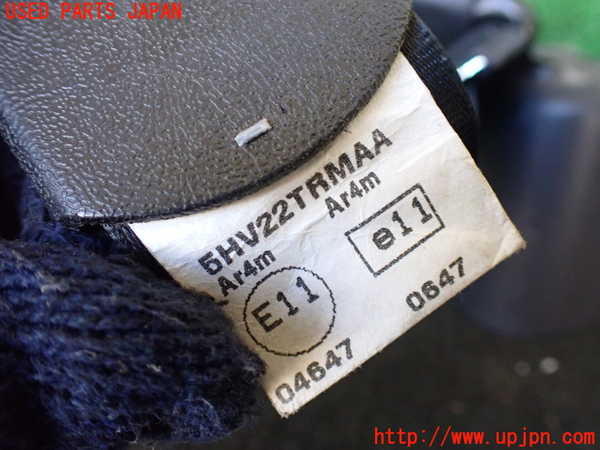 5UPJ-17127185]ジープラングラー(TJ40S)左2列目シートベルト 中古_m0002.jpg