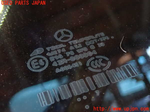 5UPJ-17221380]ベンツ ML350 4MATIC W164(164186)右クォーターガラス M274 中古_m0002.jpg