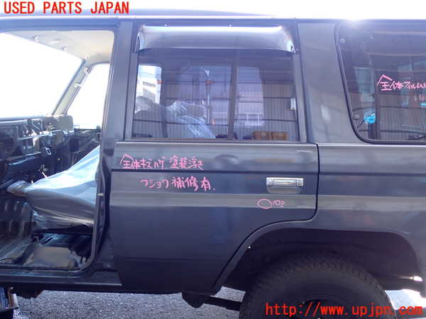 5UPJ-17271320]ランクル70系(HZJ77V(改))左後ドア 中古 NSG M498 43R-00014_m0001.jpg