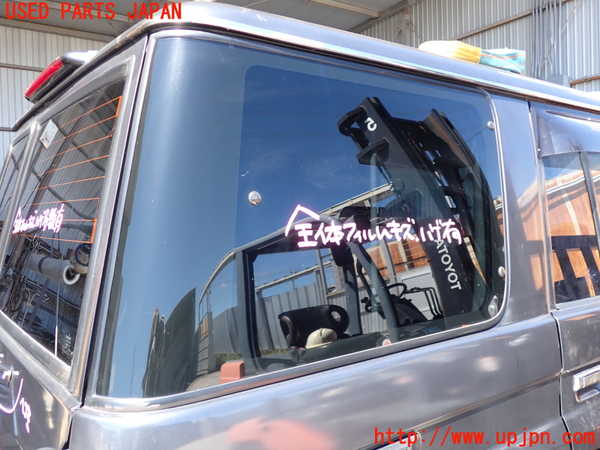 5UPJ-17271380]ランクル70系(HZJ77V(改))右クォーターガラス 中古 NSG M498 43R-00014_m0001.jpg