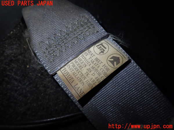 5UPJ-17277185]ランクル70系(HZJ77V(改))左2列目シートベルト 中古_m0002.jpg