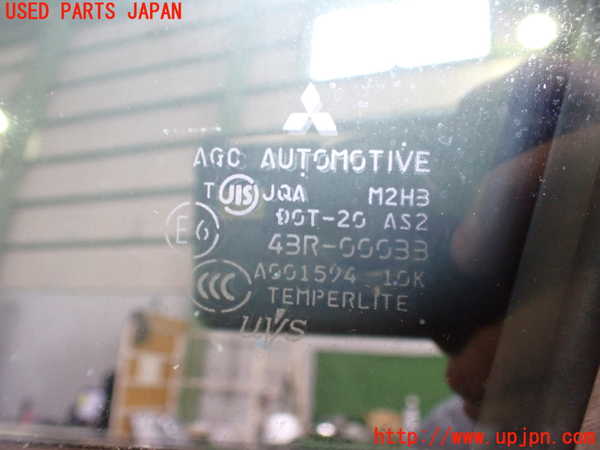 5UPJ-17441260]ランエボ10(CZ4A)左前ドア 中古 AGC M2H3 43R-00033_m0005.jpg