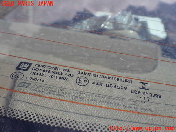 5UPJ-17831560]キャデラック・CT6(O1SL)リアガラス 43R-004529 中古_m0003.jpg
