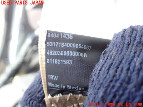 5UPJ-17837155]キャデラック・CT6(O1SL)右2列目シートベルト 中古_m0002.jpg