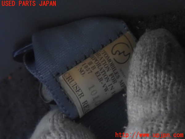 5UPJ-17967155]ランクルプラド(KZJ78W)右2列目シートベルト 中古_m0003.jpg