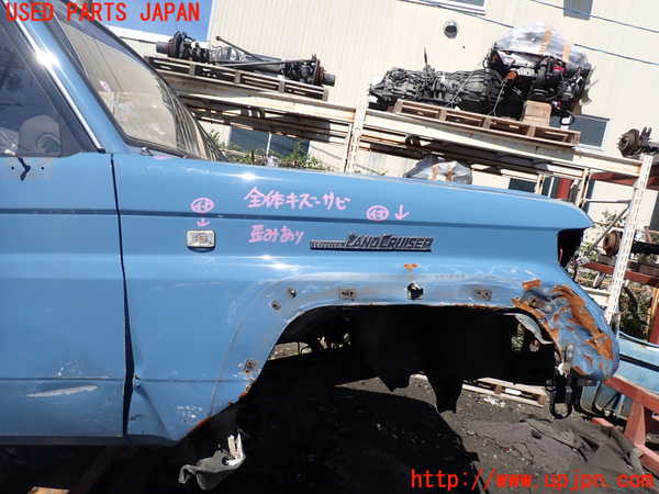 5UPJ-18071080]ランクルプラド(KZJ78W)右前フェンダー 中古_m0001.jpg