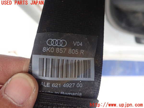 5UPJ-18247155]アウディ・A5 スポーツバック(8TCDNL)右2列目シートベルト 中古_m0002.jpg