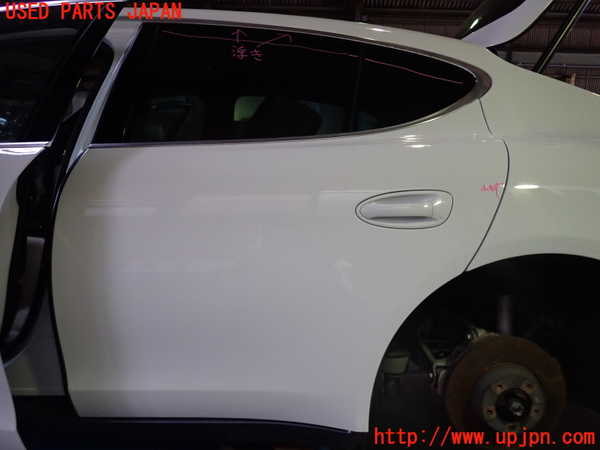 5UPJ-18331320]ポルシェ・パナメーラ 4S(970M48A)左後ドア (43R-00082) 中古_m0001.jpg