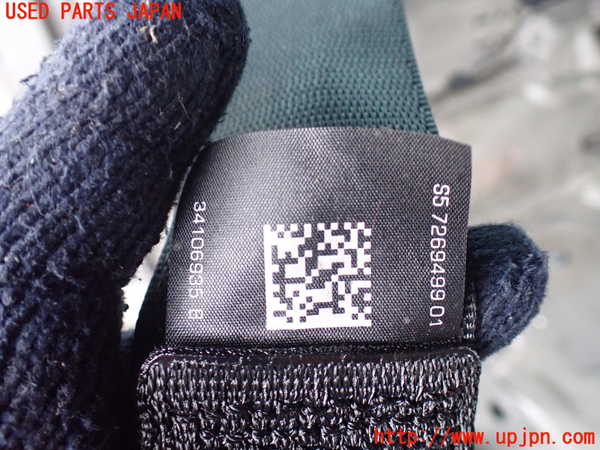 1UPJ-18357135]BMW アクティブハイブリッド7L(F04)(AH7L)(YE30)真中2列目シートベルト 中古_m0002.jpg