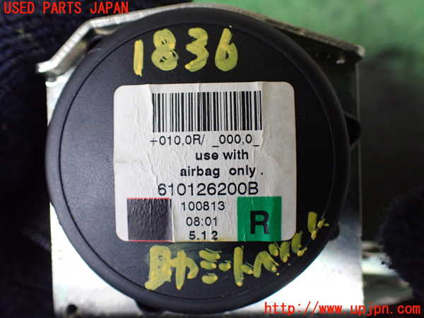1UPJ-18367075]BMW アクティブハイブリッド7L(AH7L F04)(KX44L)助手席シートベルト 中古_m0003.jpg