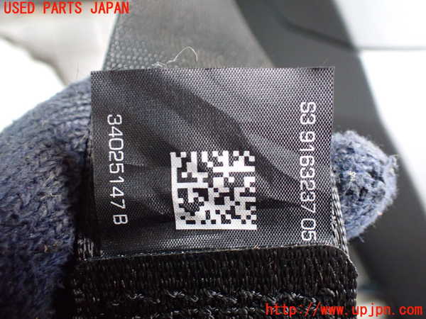 1UPJ-18367185]BMW アクティブハイブリッド7L(AH7L F04)(KX44L)左2列目シートベルト 中古_m0002.jpg