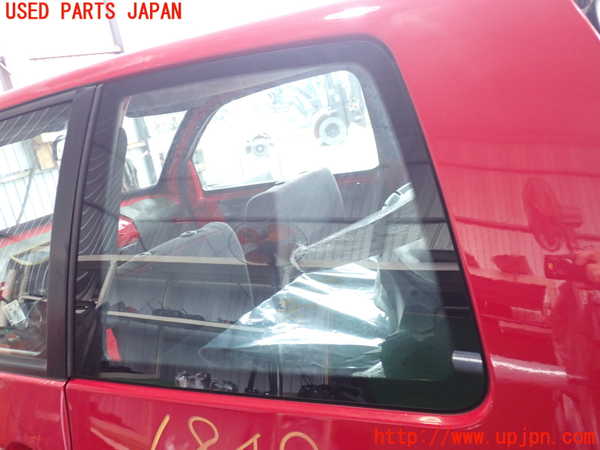 5UPJ-18491382]VW ルポGTI(6EAVY)左クォーターガラス (43R-00021 M13) 中古_m0001.jpg