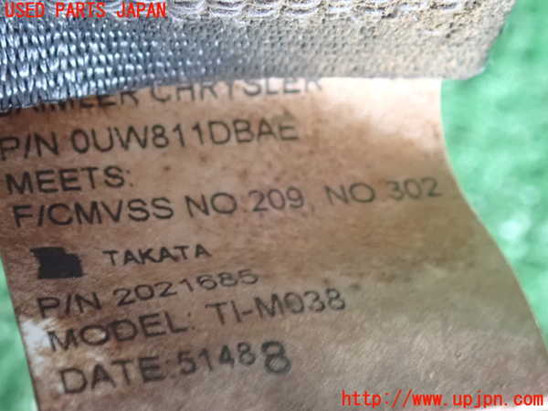 5UPJ-18507135]クライスラー・300C 2006ymodel(LX57)真中2列目シートベルト 中古_m0003.jpg