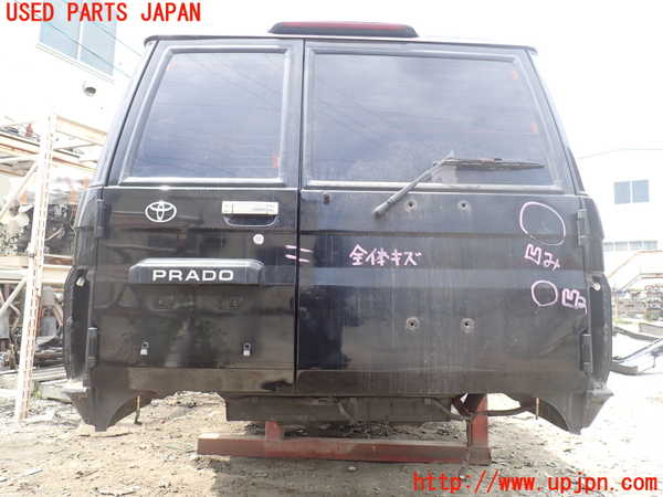 5UPJ-18551566]ランクルプラド(KZJ78W)バックドア リアゲート ハッチ 43R-00033 中古_m0001.jpg