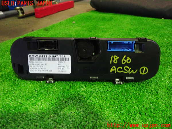 5UPJ-18606066]BMW Z4 ロードスター(BT30)エアコンスイッチ1 中古_m0003.jpg