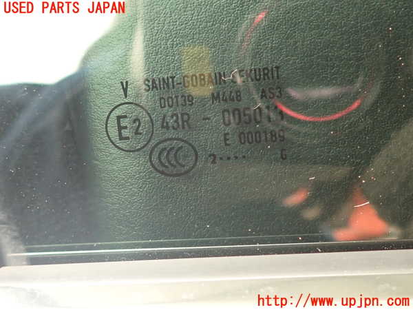2UPJ-18661290]ポルシェ・カイエン(92AM5502)右後ドア ジャンク  SAINT GOBAIN SEKURIT M448 43R-005013_m0004.jpg