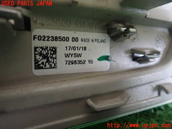 5UPJ-18751160]BMW ミニ(MINI)クーパーS(XS20 F55)右ウィンカーレンズ 中古_m0003.jpg